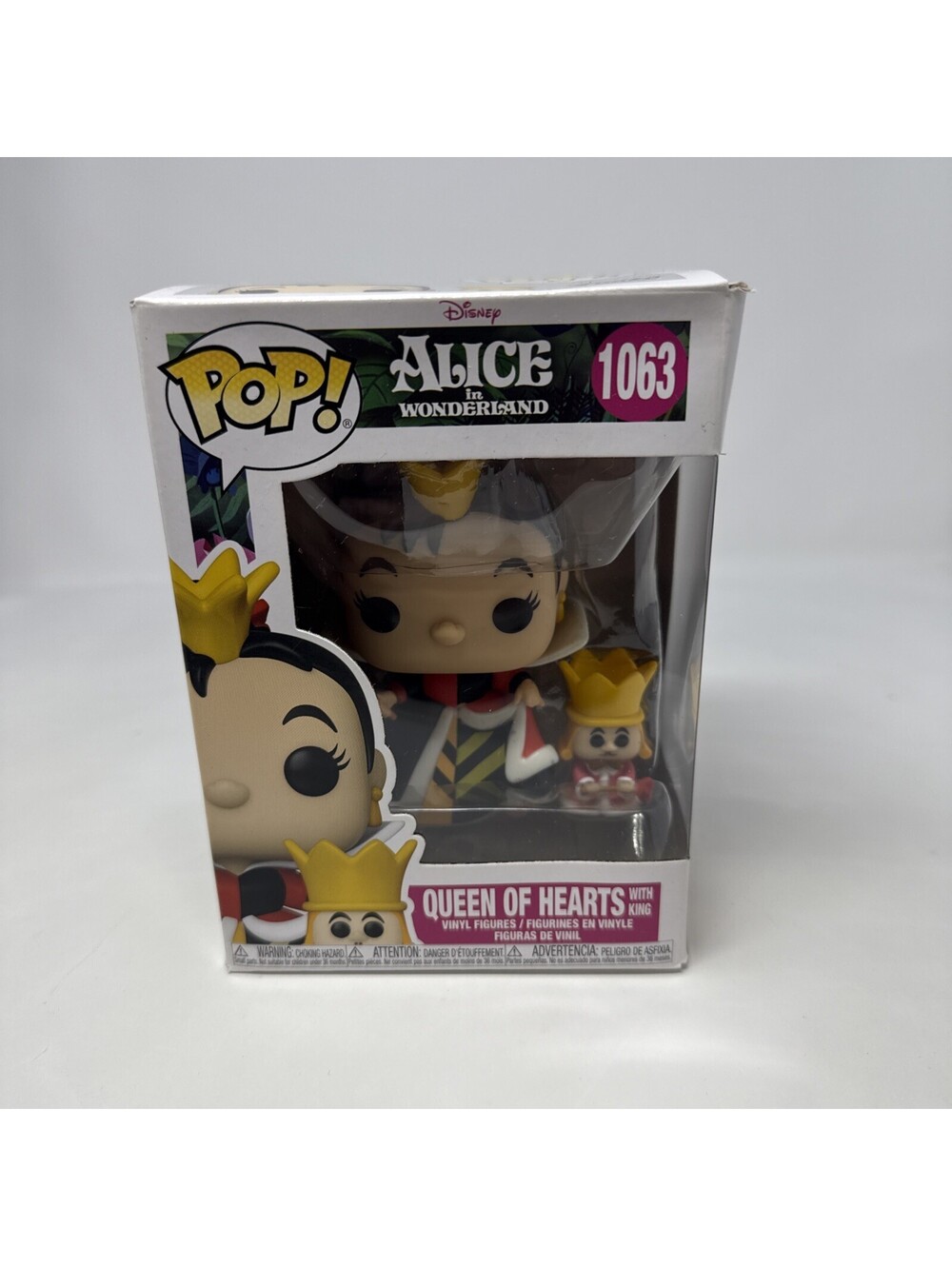 Funko Pop! Alice in Wonderland Queen of Heart with King Vinyl Figures #1063